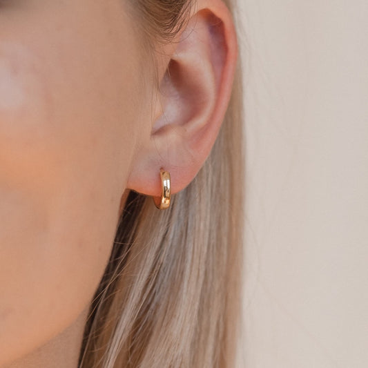 EDITOR II Huggie Earrings by Caitlyn Minimalist • Most Favorited Huggie Hoop Earrings • Perfect Simple Earrings For Her